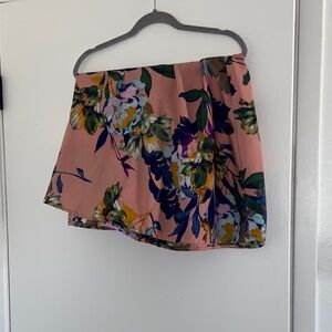 Cato Floral Multicolor Mini Skirt